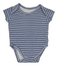 Modro-bílé pruhované body Matalan