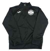 Černá sportovní mikina s nápisy Joma