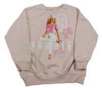 Světlerůžová mikina s Barbie George