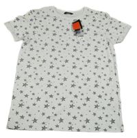 Bílo-černé tričko s hvězdami George