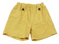 Hořčicové kraťasy Shein