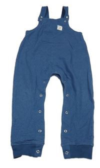 Tmavomodré laclové tepláky s dinem Pocopiano