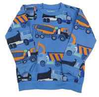 Modrá mikina s auty Nutmeg