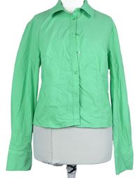 Dámská světlezelená crop halenka Primark 