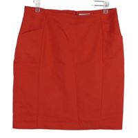 Dámská červená pouzdrová sukně H&M