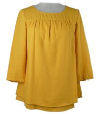 Dámská okrová halenka Gina 