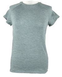 Dámské šedé melírované sportovní funkční tričko Workout 