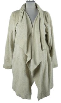 Dámský béžový plyšový domácí cardigán Next 