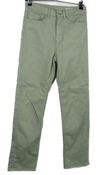 Dámské světlekhaki elastické straight rifle M&S