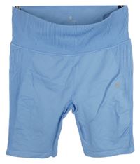 Dámské světlemodré elastické sportovní kraťasy OceanApart 