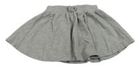 Šedá třpytivá tepláková sukně Mothercare