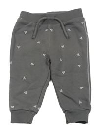 Šedé vzorované tepláky Primark