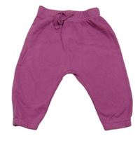 Fialovorůžové baggy tepláky George