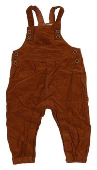 Rezavé laclové manšestráky 