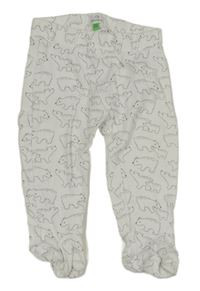 Bílé polodupky s medvědy John Lewis