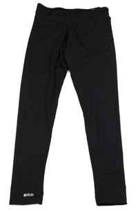 Černé UV legíny na surfování Olaian 