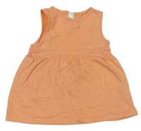 Oranžové bavlněné šaty F&F