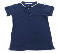 Tmavomodré polo tričko Matalan