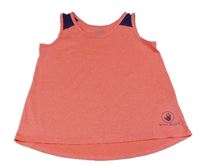 Korálovo-tmavomodrý sportovní top Body Glove 