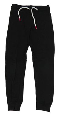 Černé cuff tepláky
