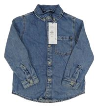 Nové - Modrá riflová košile Primark