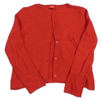 Červený propínací svetr S. Oliver 