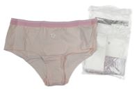 Nové - 2x - Světlerůžové + bílé kalhotky Dunnes