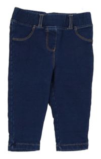 Tmavomodré džegíny C&A