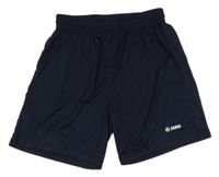 Tmavomodré sportovní kraťasy s logem Jako 