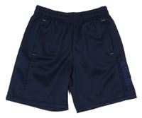 Tmavomodré teplákové sportovní kraťasy s logem O´neills