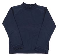 Tmavomodrá mikina Tchibo