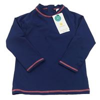 Tmavomodré UV triko M&S