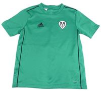 Zelené fotbalové funkční tričko - Leeds United Adidas