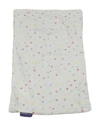 Bílý bavlněný sáček s trojúhelníky zn. Clevamama