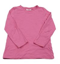 Tmavorůžové triko Topolino