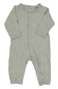 Šedý melírovaný overal H&M