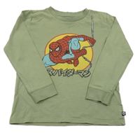 Khaki triko se Spidermanem Marvel