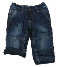 Tmavomodré podšité rifle Impidimpi