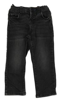 Černé slim rifle Denim Co.