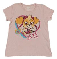 Růžové tričko se Skye Nickelodeon