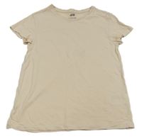 Smetanové tričko H&M