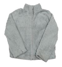 Šedá chlupatá podšitá bunda zn. Pepperts