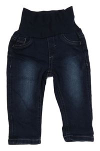 Tmavomodré rifle s úpletovým pasem S. Oliver