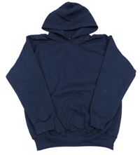 Tmavomodrá mikina s kapucí 