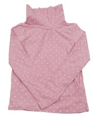 Růžový vzorovaný rolák H&M