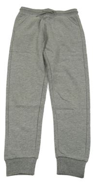 Šedé melírované tepláky Nutmeg