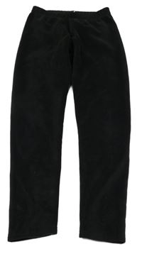 Černé sametové tepláky Yigga