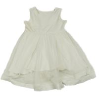 Bílé tylové šaty 