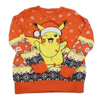 Červený svetr s Pikachuem George