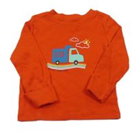 Červené triko s kamionem George